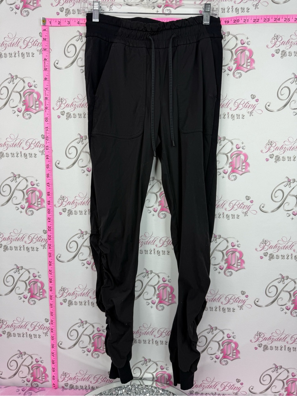 lululemon athletica pants Black Track Jogger Pants